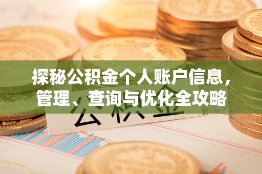 满洲里探秘公积金个人账户信息，管理、查询与优化全攻略