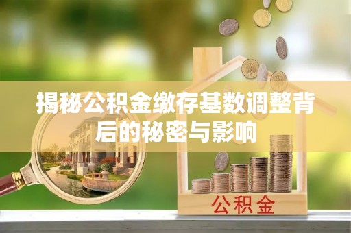 满洲里揭秘公积金缴存基数调整背后的秘密与影响