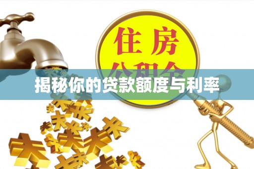 满洲里揭秘你的贷款额度与利率