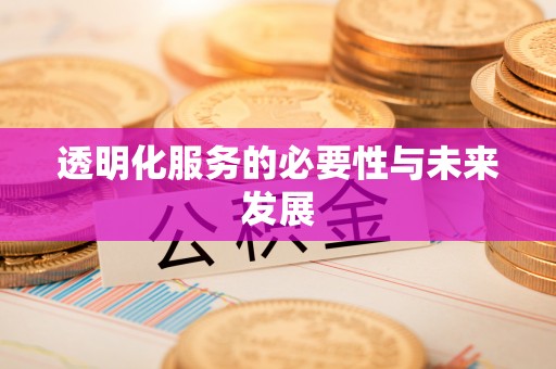 满洲里透明化服务的必要性与未来发展
